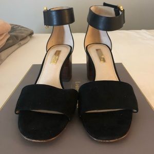 Black Block Heels
